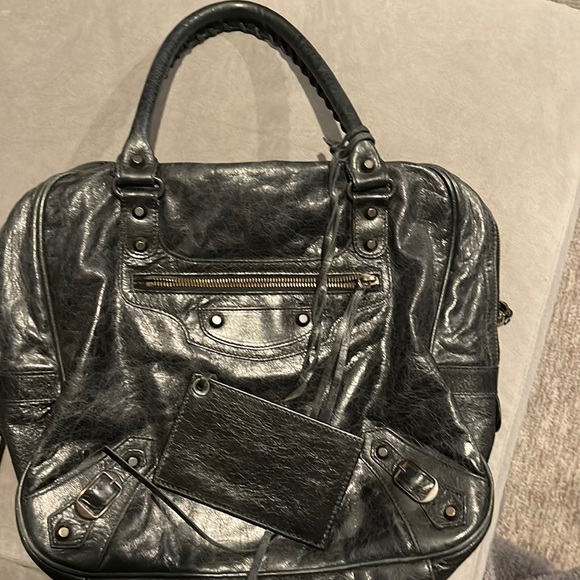Balenciaga Agneau Pleine Fleur Aniline Handbag - Picture 1 of 6